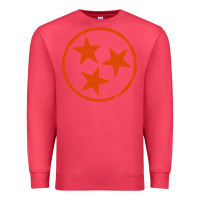 Cardinal tennessee flag vintage grunge distressed graphic Premium Sweatshirt - artisFamous