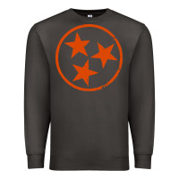 Smoke tennessee flag vintage grunge distressed graphic Premium Sweatshirt - artisFamous