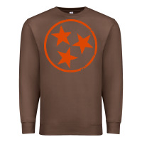 Chestnut tennessee flag vintage grunge distressed graphic Premium Sweatshirt - artisFamous