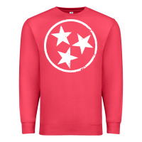 Cardinal tennessee flag vintage grunge distressed graphic Premium Sweatshirt - artisFamous