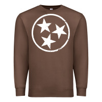 Chestnut tennessee flag vintage grunge distressed graphic Premium Sweatshirt - artisFamous