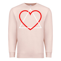 Pale Pink the adoption symbol Premium Sweatshirt - artisFamous
