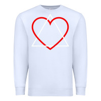 White the adoption symbol Premium Sweatshirt - artisFamous