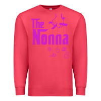 Cardinal the nonna! italy grandmother baby hang toys Premium Sweatshirt - artisFamous