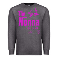 Charcoal Heather the nonna! italy grandmother baby hang toys Premium Sweatshirt - artisFamous