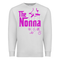 Dove Grey the nonna! italy grandmother baby hang toys Premium Sweatshirt - artisFamous