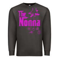 Smoke the nonna! italy grandmother baby hang toys Premium Sweatshirt - artisFamous