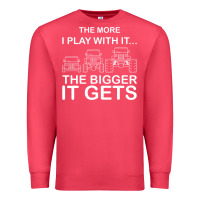 Cardinal cool the more i play with it...the bigger it gets men women t shirt Premium Sweatshirt - artisFamous