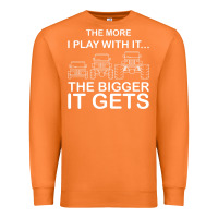 Carrot cool the more i play with it...the bigger it gets men women t shirt Premium Sweatshirt - artisFamous