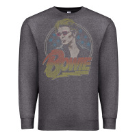 Charcoal Heather bowie   diamond dogs t shirt Premium Sweatshirt - artisFamous