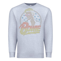 Heather Grey bowie   diamond dogs t shirt Premium Sweatshirt - artisFamous
