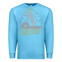 Ocean Blue bowie   diamond dogs t shirt Premium Sweatshirt - artisFamous