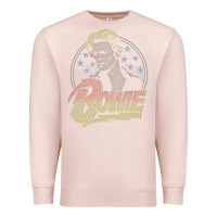 Pale Pink bowie   diamond dogs t shirt Premium Sweatshirt - artisFamous