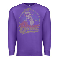 Purple bowie   diamond dogs t shirt Premium Sweatshirt - artisFamous
