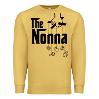Antique Gold The Nonna! Italy Grandmother Baby Hang Toys Premium Sweatshirt - artisFamous