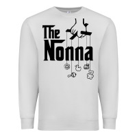 Dove Grey The Nonna! Italy Grandmother Baby Hang Toys Premium Sweatshirt - artisFamous
