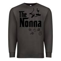 Smoke The Nonna! Italy Grandmother Baby Hang Toys Premium Sweatshirt - artisFamous