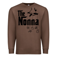 Chestnut The Nonna! Italy Grandmother Baby Hang Toys Premium Sweatshirt - artisFamous