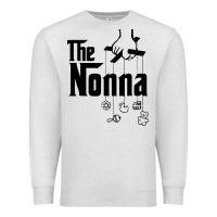 Oatmeal Heather The Nonna! Italy Grandmother Baby Hang Toys Premium Sweatshirt - artisFamous