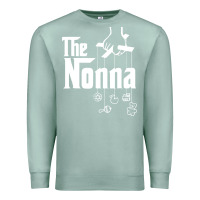 Seafoam The Nonna! Italy Grandmother Baby Hang Toys Premium Sweatshirt - artisFamous