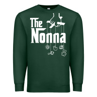 The Nonna! Italy Grandmother Baby Hang Toys Premium Sweatshirt | Teevron