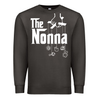 Smoke The Nonna! Italy Grandmother Baby Hang Toys Premium Sweatshirt - artisFamous