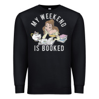 Black beauty and the beast belle my weekend is booked t shirt Premium Sweatshirt - artisFamous