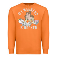 Carrot beauty and the beast belle my weekend is booked t shirt Premium Sweatshirt - artisFamous