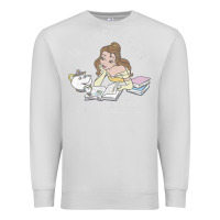 Dove Grey beauty and the beast belle my weekend is booked t shirt Premium Sweatshirt - artisFamous
