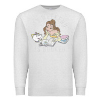 Oatmeal Heather beauty and the beast belle my weekend is booked t shirt Premium Sweatshirt - artisFamous