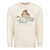 Sandshell beauty and the beast belle my weekend is booked t shirt Premium Sweatshirt - artisFamous