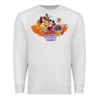 Oatmeal Heather the proud family characters t shirt Premium Sweatshirt - artisFamous