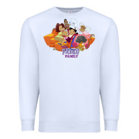 White the proud family characters t shirt Premium Sweatshirt - artisFamous