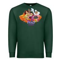 Sports Green the proud family characters t shirt Premium Sweatshirt - artisFamous