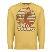 Antique Gold emperor's new groove kuzco llama no touchy t shirt t shirt Premium Sweatshirt - artisFamous