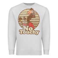 Dove Grey emperor's new groove kuzco llama no touchy t shirt t shirt Premium Sweatshirt - artisFamous