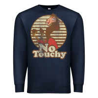 Navy emperor's new groove kuzco llama no touchy t shirt t shirt Premium Sweatshirt - artisFamous