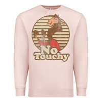Pale Pink emperor's new groove kuzco llama no touchy t shirt t shirt Premium Sweatshirt - artisFamous