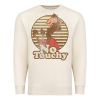 Sandshell emperor's new groove kuzco llama no touchy t shirt t shirt Premium Sweatshirt - artisFamous