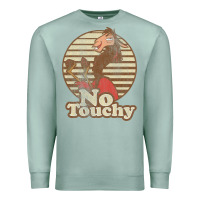 Seafoam emperor's new groove kuzco llama no touchy t shirt t shirt Premium Sweatshirt - artisFamous