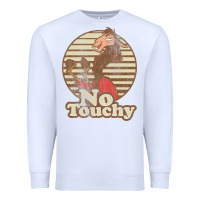 White emperor's new groove kuzco llama no touchy t shirt t shirt Premium Sweatshirt - artisFamous