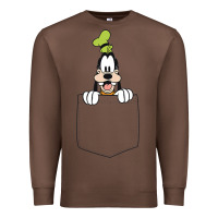 Chestnut goofy pocket goofy pocket t shirt Premium Sweatshirt - artisFamous