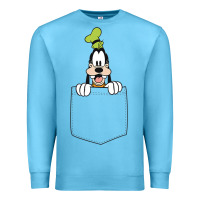 Ocean Blue goofy pocket goofy pocket t shirt Premium Sweatshirt - artisFamous