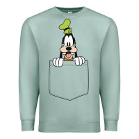 Seafoam goofy pocket goofy pocket t shirt Premium Sweatshirt - artisFamous