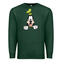 Sports Green goofy pocket goofy pocket t shirt Premium Sweatshirt - artisFamous