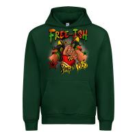 Forest Green Free-ish since 1865 Juneteenth black girl sneakers Urban Hoodie - RanaPortraitStore