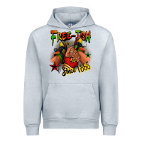 Heather Grey Free-ish since 1865 Juneteenth black girl sneakers Urban Hoodie - RanaPortraitStore