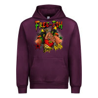 Mauve Wine Free-ish since 1865 Juneteenth black girl sneakers Urban Hoodie - RanaPortraitStore