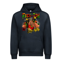 Navy Free-ish since 1865 Juneteenth black girl sneakers Urban Hoodie - RanaPortraitStore