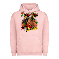 Pigment Salmon Free-ish since 1865 Juneteenth black girl sneakers Urban Hoodie - RanaPortraitStore